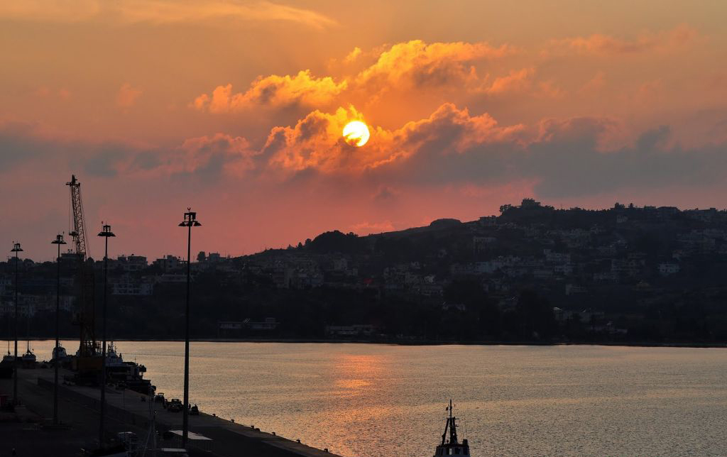 Coucher de soleil - Crete