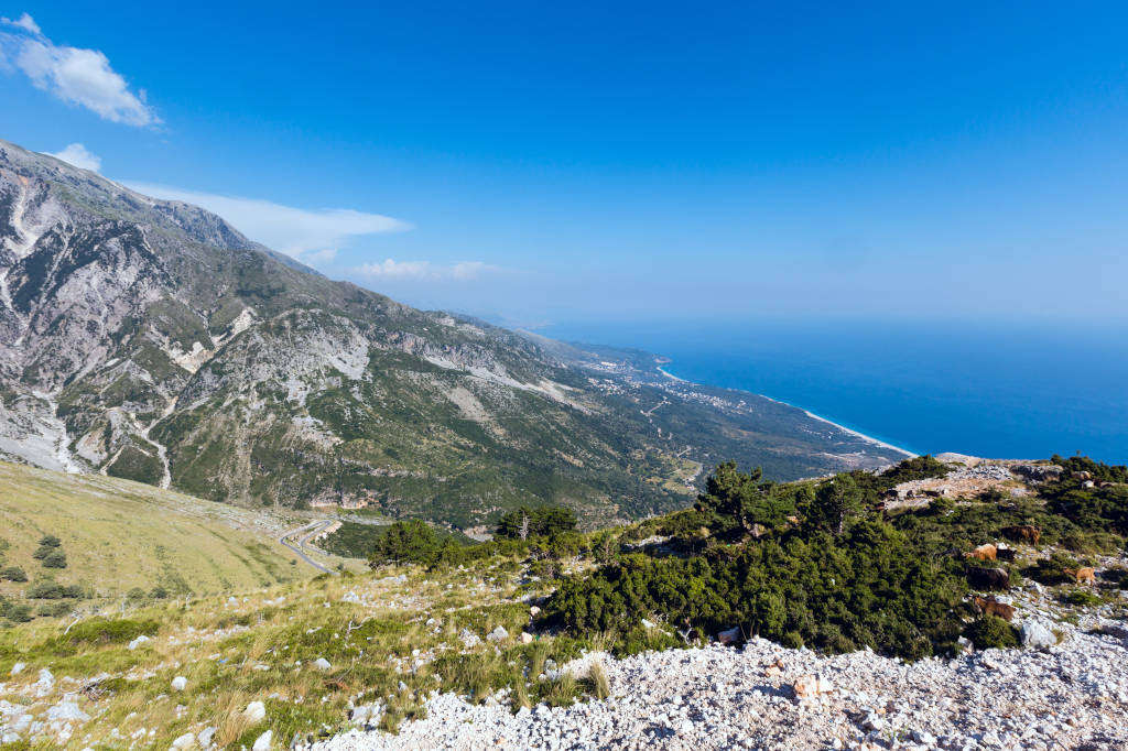 Le parc national de Llogara en Albanie