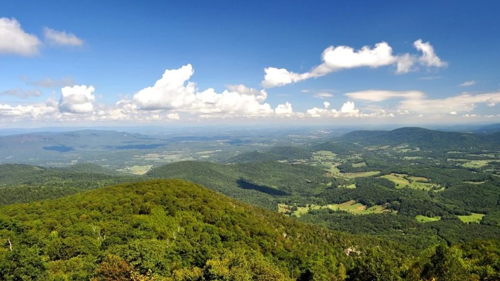 Le parc national de Shenandoah, Virginie