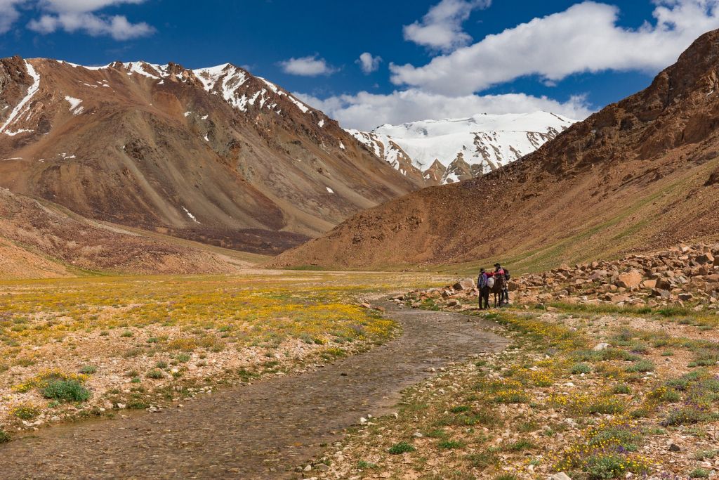 Les montagnes du Pamir